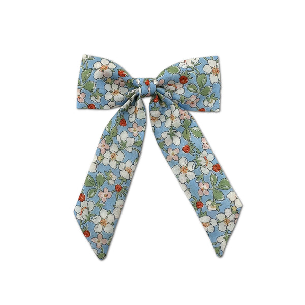 Classic Bow, Liberty of London Blue Strawberries