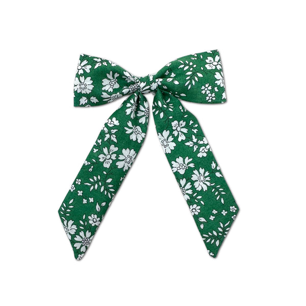 Classic Bow, Liberty of London Green Floral