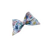 Baby Tied Bow, Liberty of London Periwinkle Floral