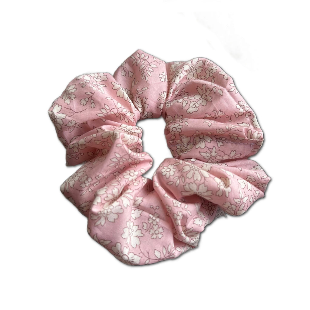 Scrunchie, Liberty Pink//White Floral