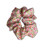 Scrunchie, Liberty Pink/Green Floral