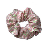 Scrunchie, Liberty Pink/White Daisies