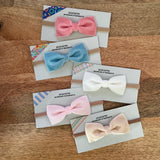 Baby Velvet Bow, Pink
