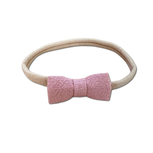 Velvet Big Bow, Pink