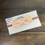 Baby Velvet Bow, Porcelain
