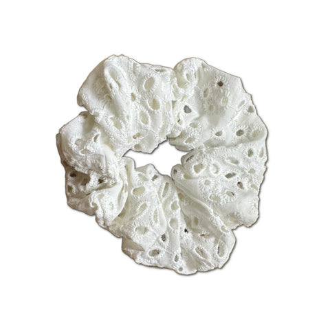 eyelet scrunchies