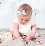 Baby Tied Bow, Liberty Olive Floral