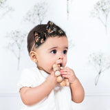 Baby Tied Bow, Liberty of London Brown Floral