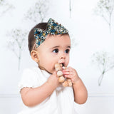 Baby Tied Bow, Liberty of London Blue Floral