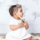 Baby Tied Bow, Liberty Pink Daisies