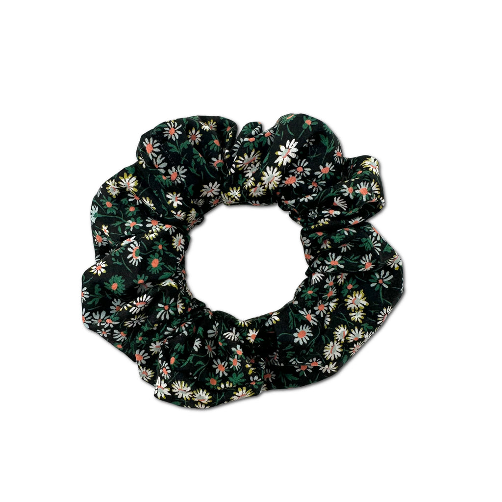 Scrunchie, Liberty Black Daisies