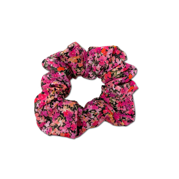 Scrunchie, Liberty Hot Pink Floral