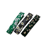 Large Liberty Bar Clips in Black/Gray/Green, set of 3 (Copy)