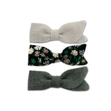 Petal Bow, Olive