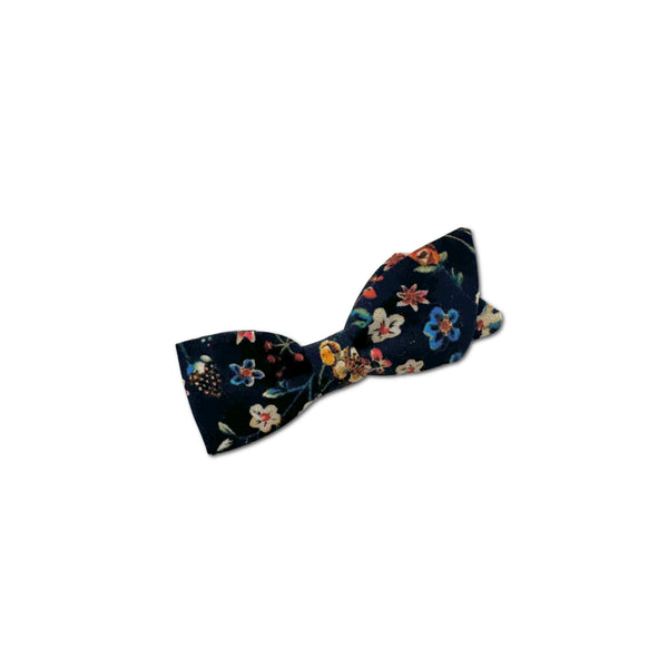 Petal Bow, Liberty of London Inky Blue Floral