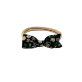 Petal Bow, Liberty of London Black Daisies