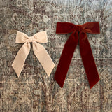 Big Velvet Bow, Chocolate