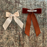 Big Velvet Bow, Antique Gold