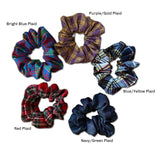 Vintage Holiday Plaid Scrunchie