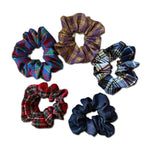 Vintage Holiday Plaid Scrunchie