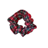 Vintage Holiday Plaid Scrunchie