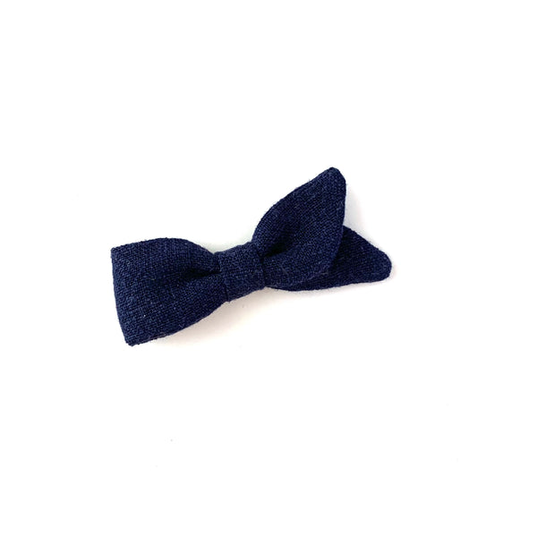 Petal Bow, Navy