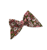 Baby Tied Bow, Liberty Pink Blossoms