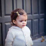 Itty Bitty Bow, Liberty of London Mustard Floral