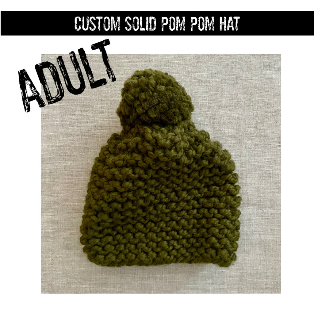 CUSTOM Adult Solid Hat