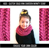 CUSTOM Kids Solid Mini Cameron Scarf