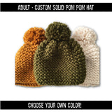 CUSTOM Adult Solid Hat