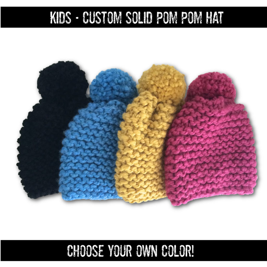 CUSTOM Kids Solid Hat