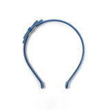 Velvet Headband, French Blue