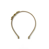 Velvet Headband, Antique Gold