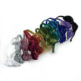 Glitter Bow Headband,Turquoise