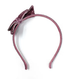 Glitter Bow Headband, Pink