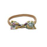 Petal Bow, Liberty Muted Yellow Floral