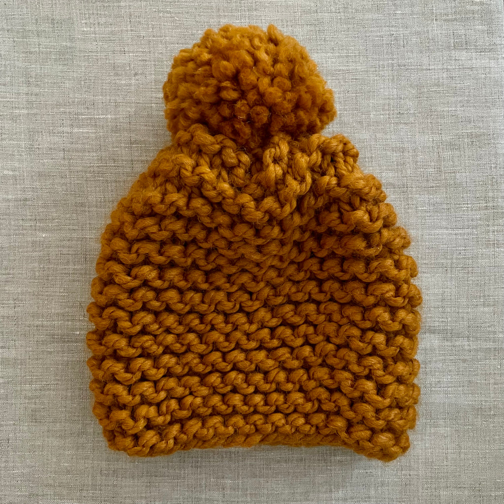 READY TO SHIP! Kids XS, Solid Hat in Honey