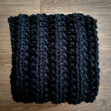 READY TO SHIP! Adult Cameron XL Scarf, Black