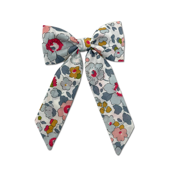 Classic Bow, Liberty Dusty Blue Floral