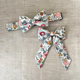 Classic Bow, Liberty Dusty Blue Floral