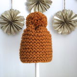 READY TO SHIP! Kids XS, Solid Hat in Honey