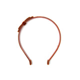 Velvet Headband, Rust