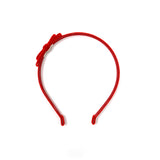 Velvet Headband, Red